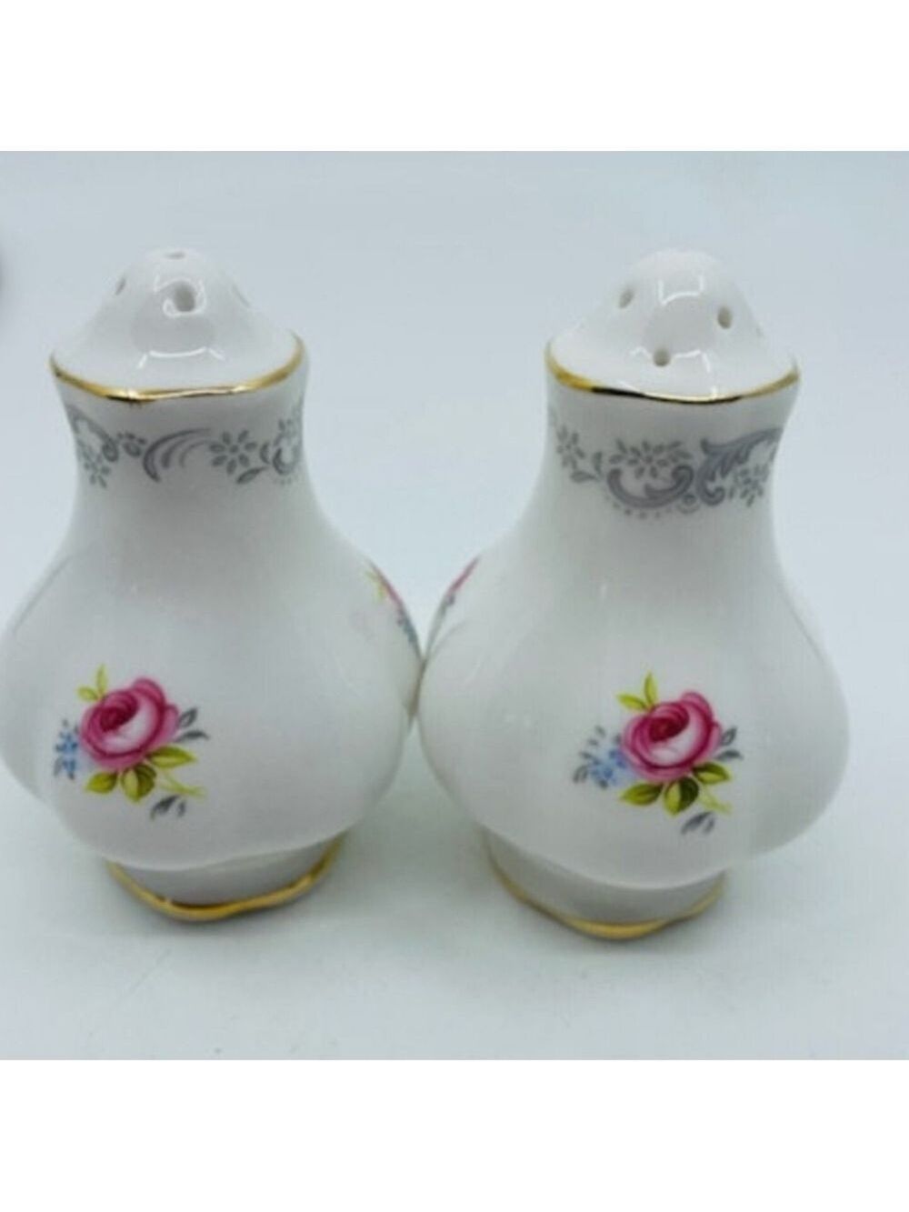 Royal Albert Tranquility Salt and Pepper Shakers, Made in England